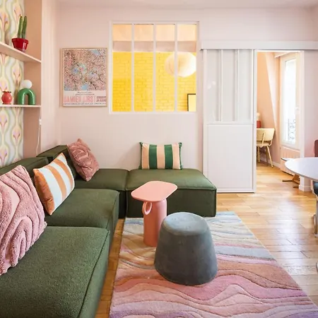 Montmartre Flat - A 400 M Du Metro *